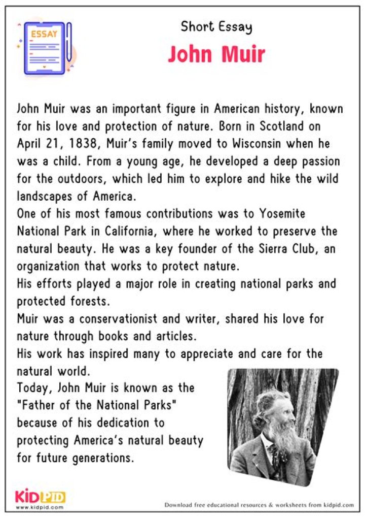 John Muir Biography - Childhood, Life Achievements & Timeline