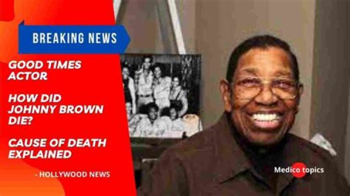 Johnny Brown cause of death, wife, children, net worth
