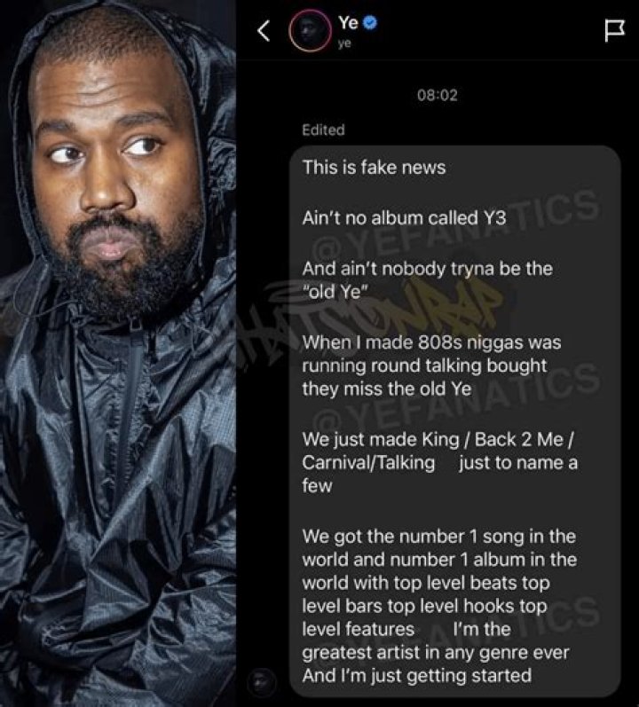 Kanye West Says He’s ‘Quite Alright’ Following Reports Of His Supposed Mental Health Breakdown