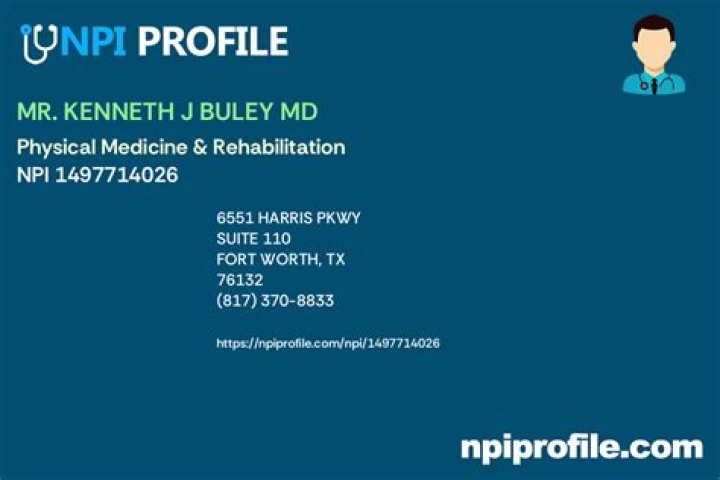 Dr. Kenneth Buley, MD – Fort Worth, TX