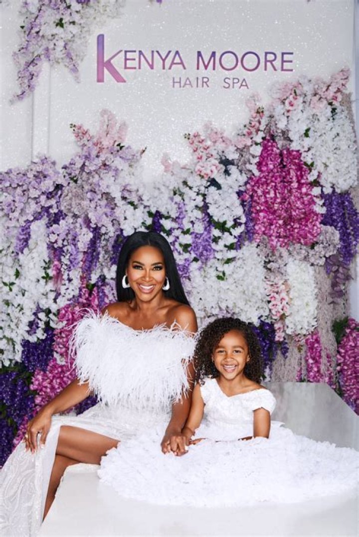 Kenya Moore Shares A Gorgeous Photo Featuring Her Happy Baby, Brooklyn Daly