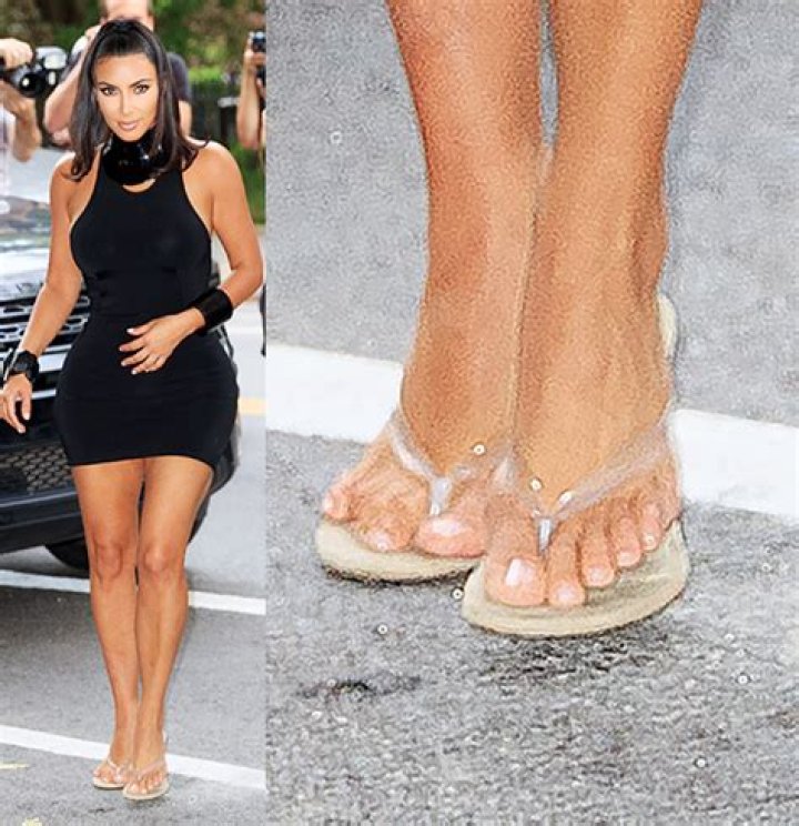 Kim Kardashian Feet, Shoe Size & Shoe Collection