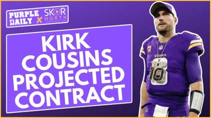Kirk Cousins contract, salary and net worth explored