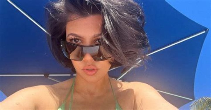 Kourtney Kardashian Goes Viral For Wearing Lilac Bikini Top And It’s Not The First Time