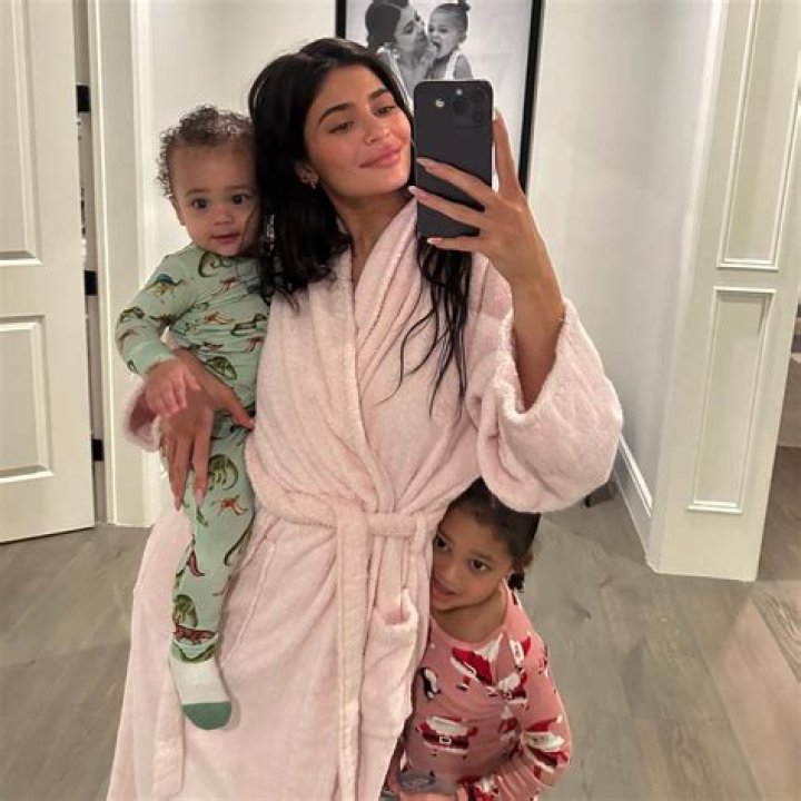 Kylie Jenner Says Kris Jenner Is Living With Her As She And Stormi Webster Show Off Their Christmas Decorations