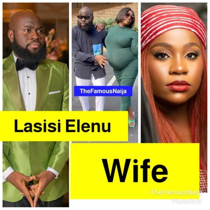 
Lasisi Elenu praises pregnant women while he is out with his fiancée, Nonso Adika. 