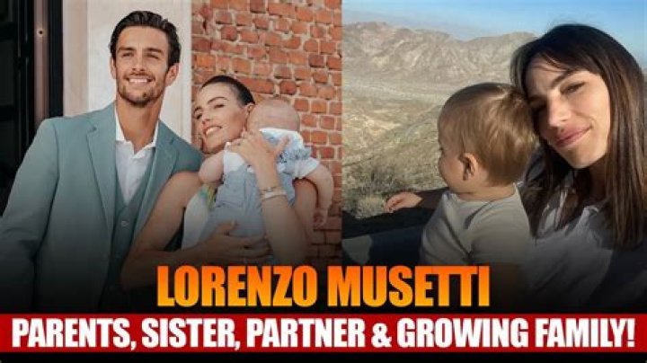 Lorenzo Musetti family, girlfriend, parents, siblings, children