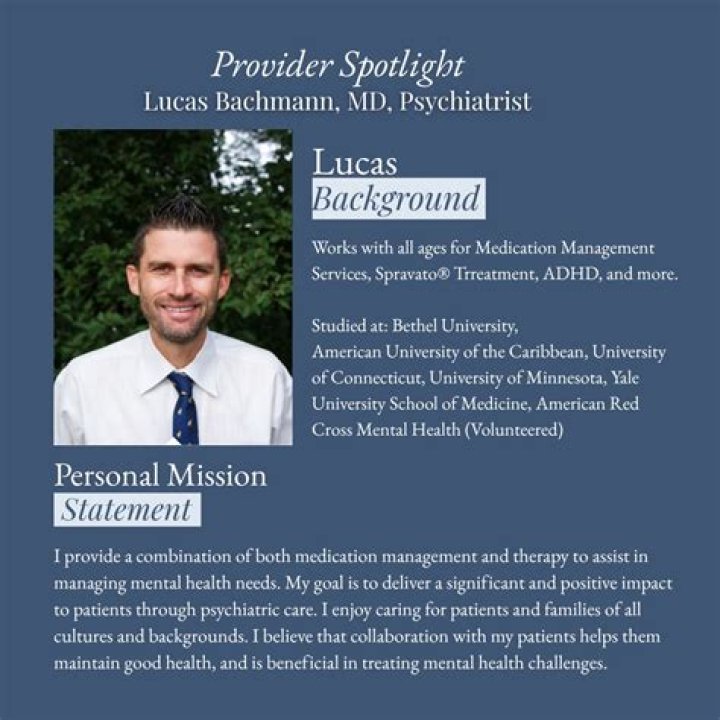 Dr. Lucas Bachmann, MD – Lake Elmo, MN