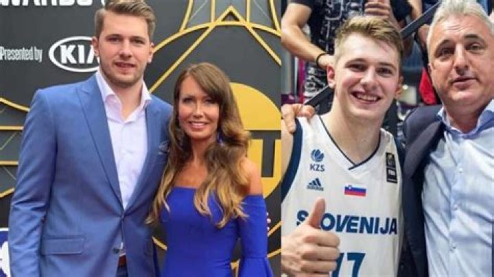 Luka Dončić parents: Mirjam Poterbin, Saša Dončić