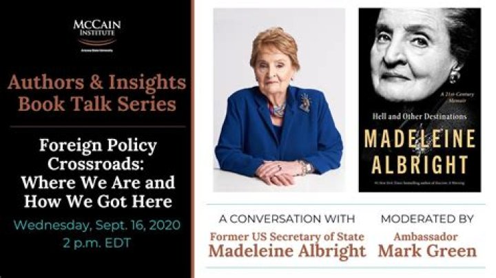 Madeleine Albright’s Net Worth, Biography, Career, Awards, Fact and Life Story