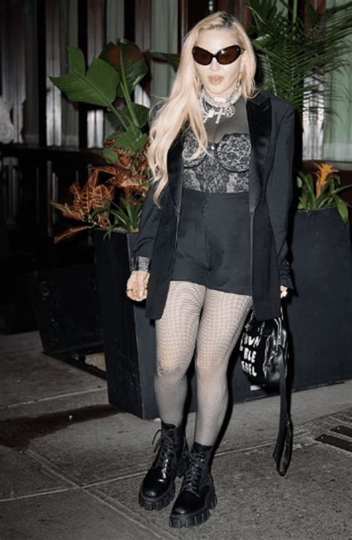 Madonna Again Surprised With Her Image And This Time With Micro Shorts