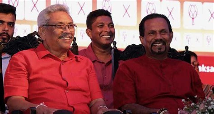 Gotabaya Rajapaksa, Basil Rajapaksa, Chamal Rajapaksa, Gandini Rajapaksa, Jayanthi Rajapaksa, Preethi Rajapaksa