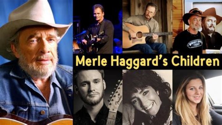 Merle Haggard children: Meet Ben Haggard, Marty Haggard, Noel Haggard, Jenessa Haggard, Dana Haggard, Kelli Haggard