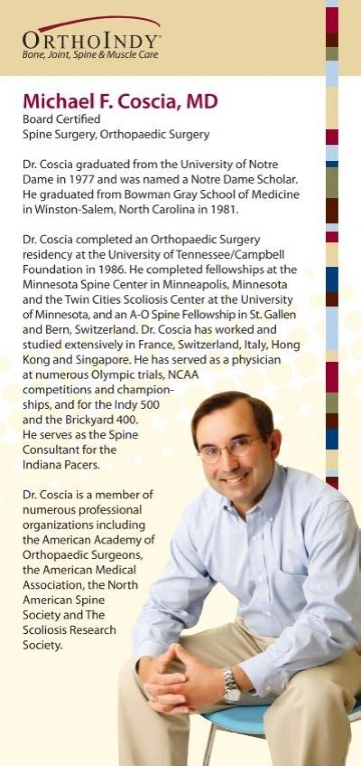 Dr. Michael Coscia, MD – Indianapolis, IN