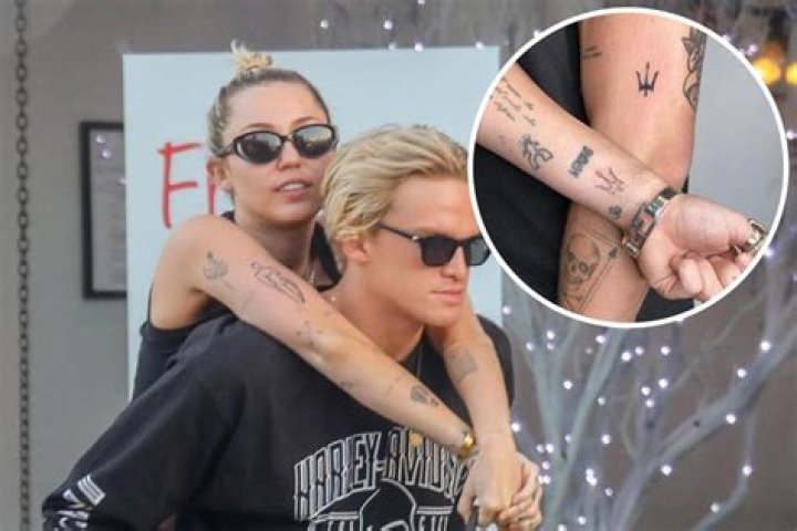 Miley Cyrus And Cody Simpson Get Matching Tattoos – Check Them Out!