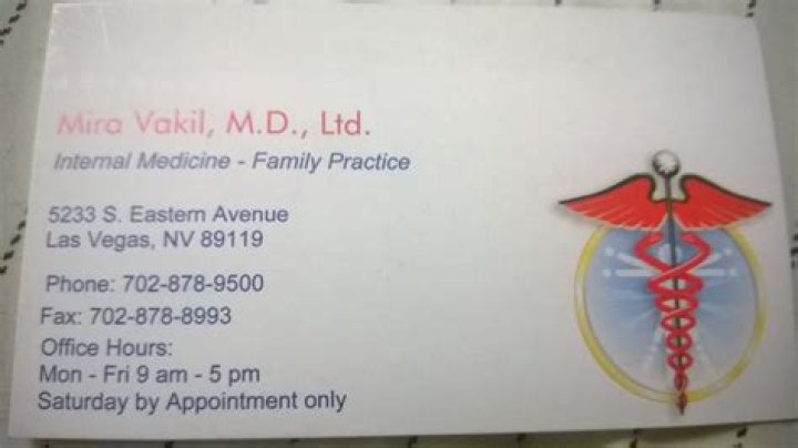 Dr. Mira Vakil, MD – Las Vegas, NV