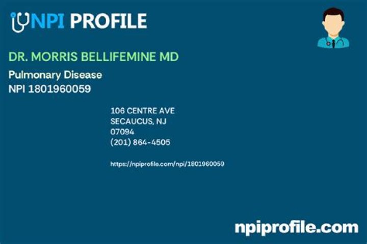 Dr. Morris Bellifemine, MD – Secaucus, NJ