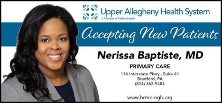 Dr. Nerissa Baptiste, MD – Bradford, PA