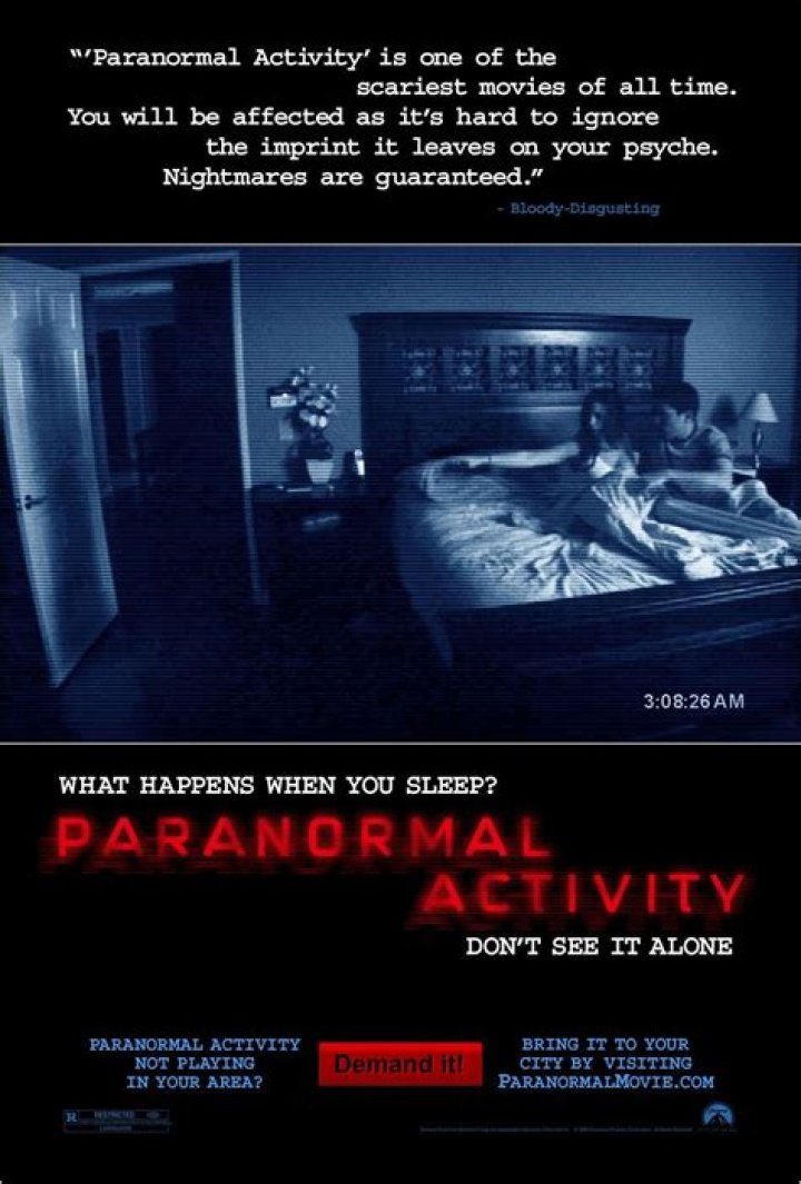 New Paranormal Activity Movie Has Now Hit Streaming