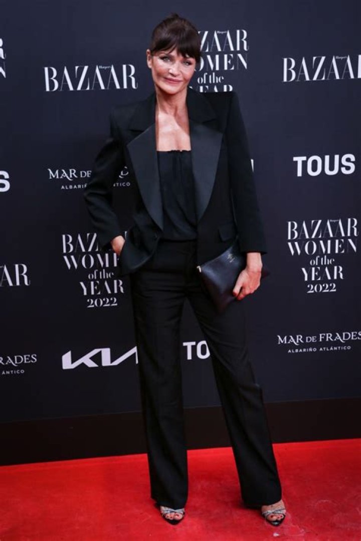 Helena Christensen in Bathing Suit Says "Azur" — Celebwell