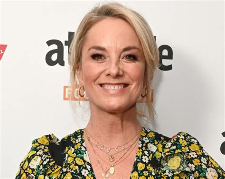 Tamzin Outhwaite in Bathing Suit Says "Hello Hols" — Celebwell