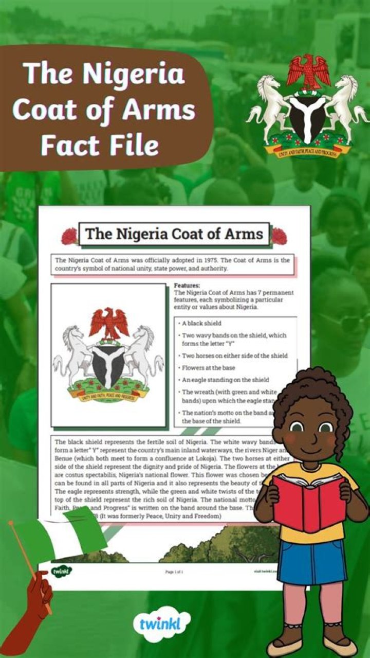 Nigeria Coat of Arm: Meaning, What the 2 Horses Represent, Designer, Quick Facts