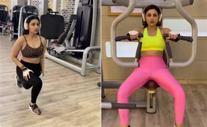 Parineeti Chopra In Workout Gear Burns Off “Chamkila” Weight Gain — Celebwell