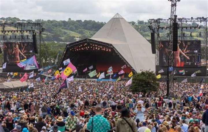 Paul McCartney Supports Johnny Depp at Glastonbury Festival