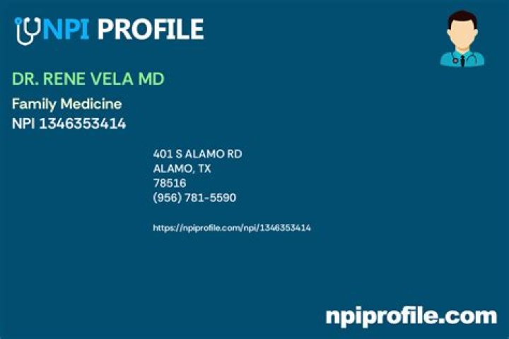 Dr. Rene Vela, MD – Alamo, TX