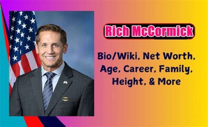 Rich McCormick Height, Weight, Net Worth, Age, Wiki, Who, Instagram, Biography