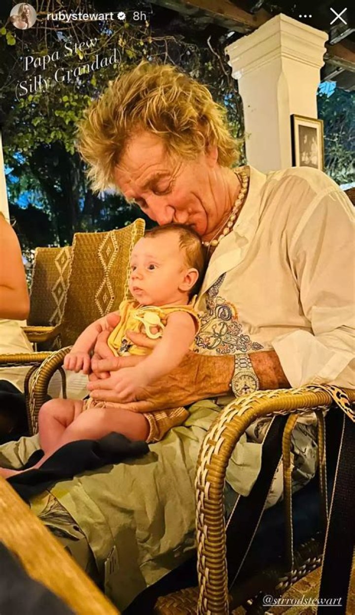 Rod Stewart grandchild: Meet Delilah del Toro