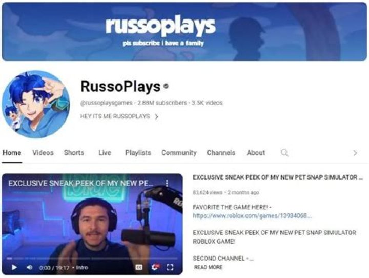 RussoPlays (Anthony Russo) – Bio, Facts, Family Life, Career