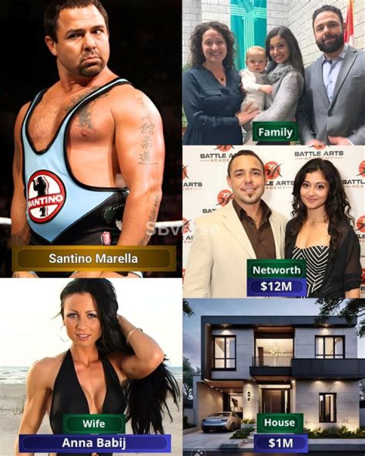 Santino Marella Net Worth, Age: All About his Wife Anna Babij and Daughter