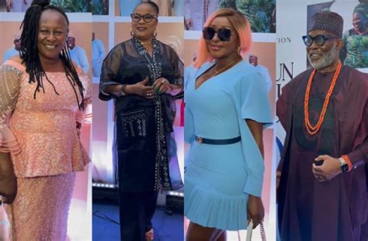 
Sola Sobowale, Patience Ozokwor, RMD and more storm Olu Jacobs’ 80th birthday party 
