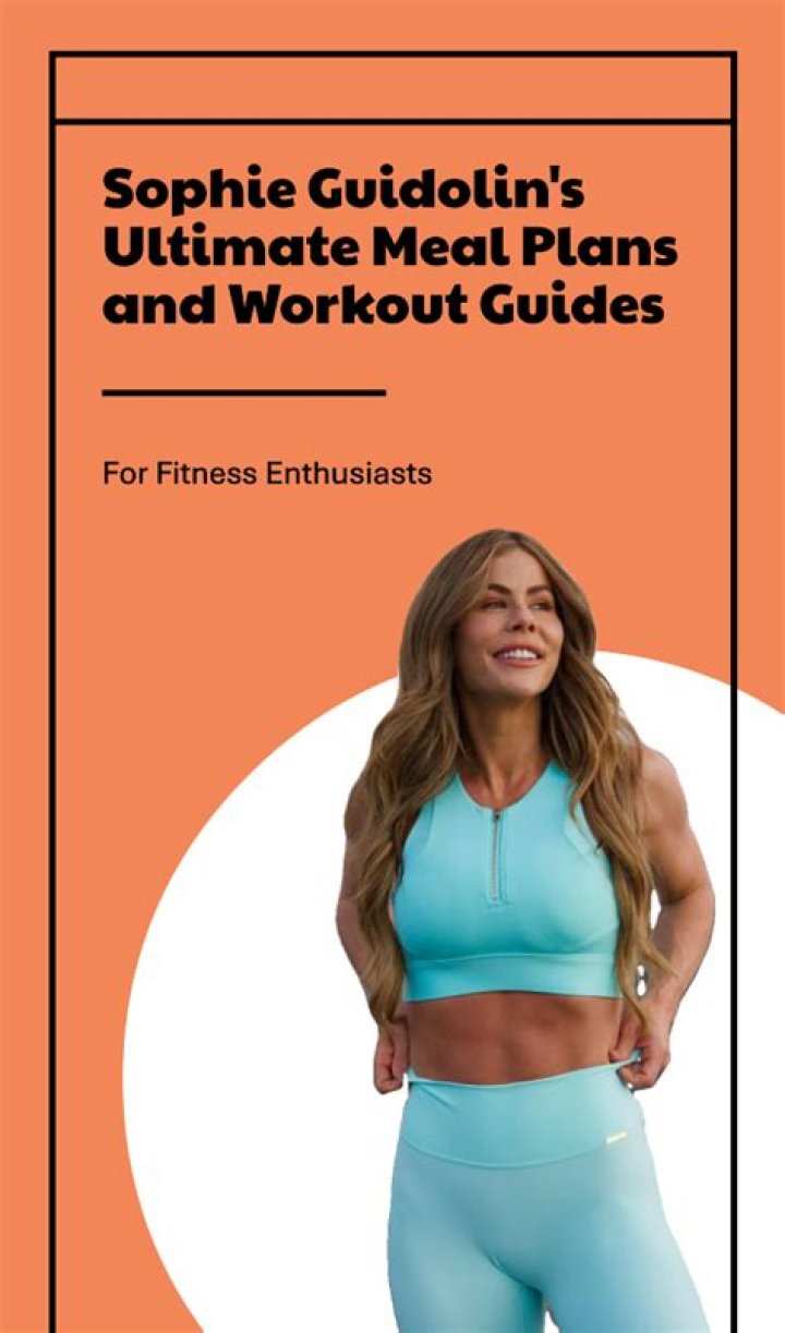 Sophie Guidolin in Workout Gear Gives Inspirational Fitness Advice