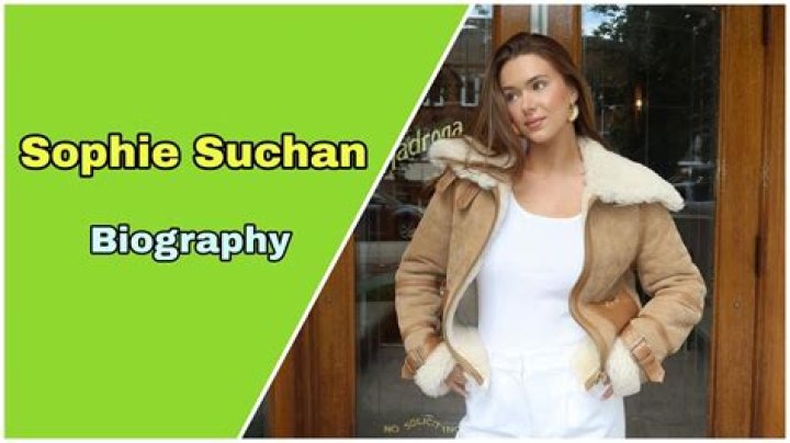 
Sophie Suchan Height, Weight, Net Worth, Age, Birthday, Wikipedia, Who, Nationality, Biography 