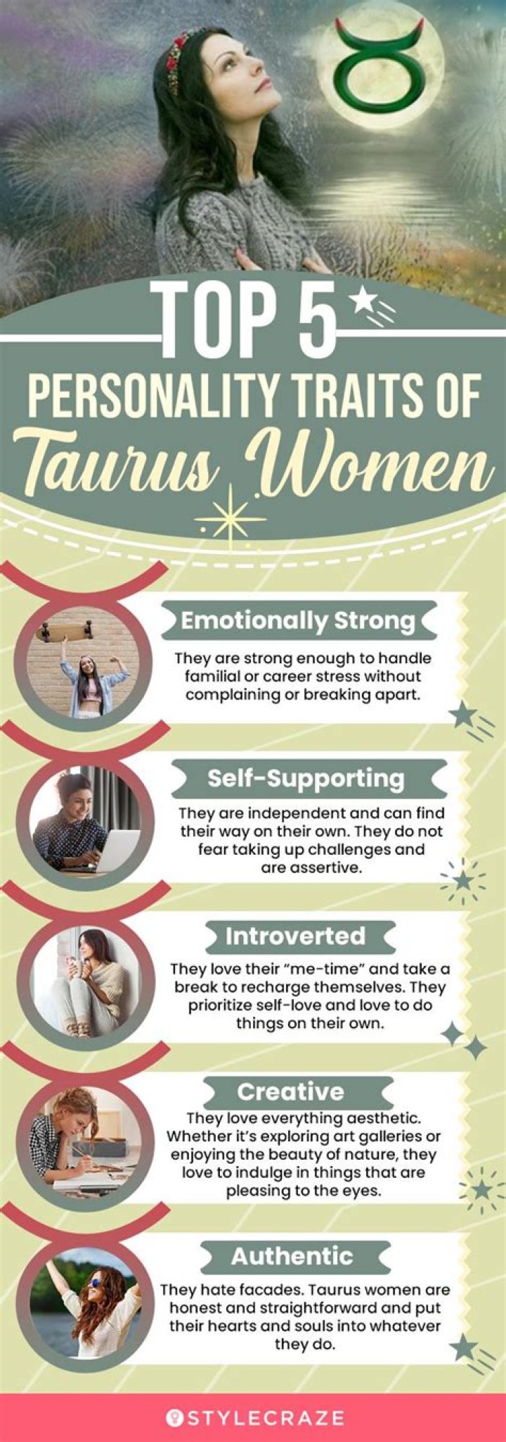 Famous Taurus Women - Personality Traits & Characteristics