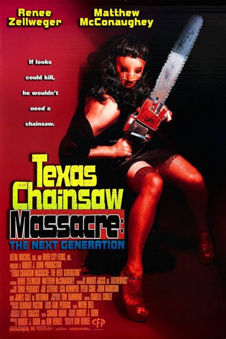 Texas Chainsaw Massacre: The Next Generation Cover Cuts Matthew McConaughey And Renee Zellweger