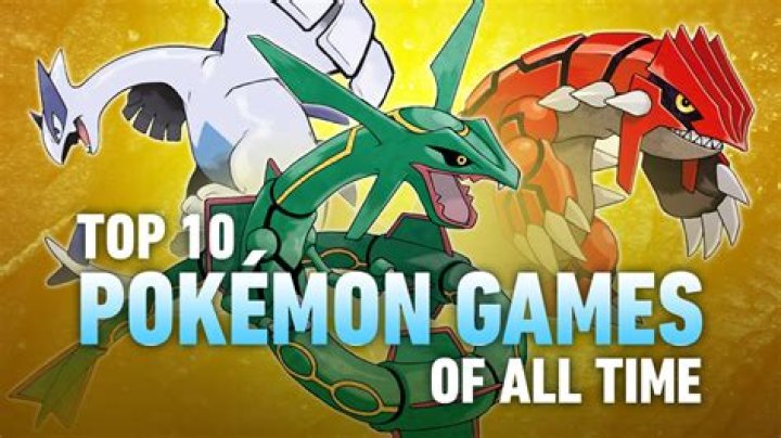 The 10 best Pokémon games of all time