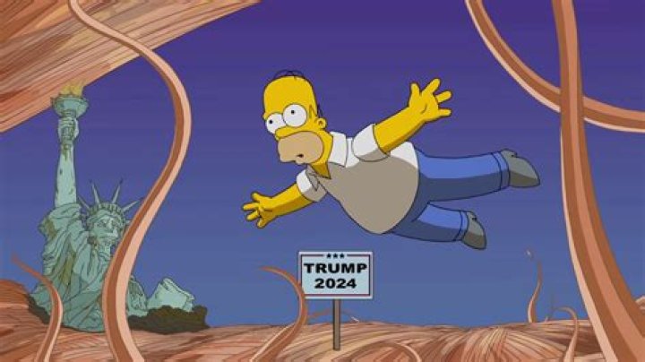 ‘The Simpsons’ predicted Donald Trump running for president in 2024 many years ago