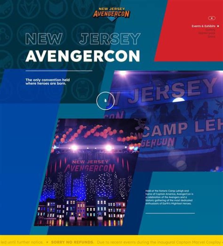 There is now an official website for New Jersey’s AvengerCon