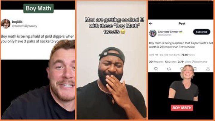 TikTok’s ‘boy math’ trend, explained
