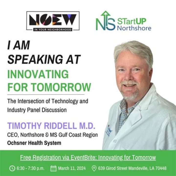 Dr. Timothy Riddell, MD – Covington, LA