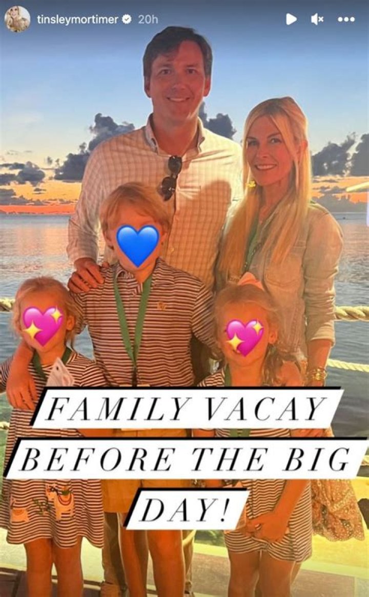 Tinsley Mortimer family, husband, children, parents, siblings