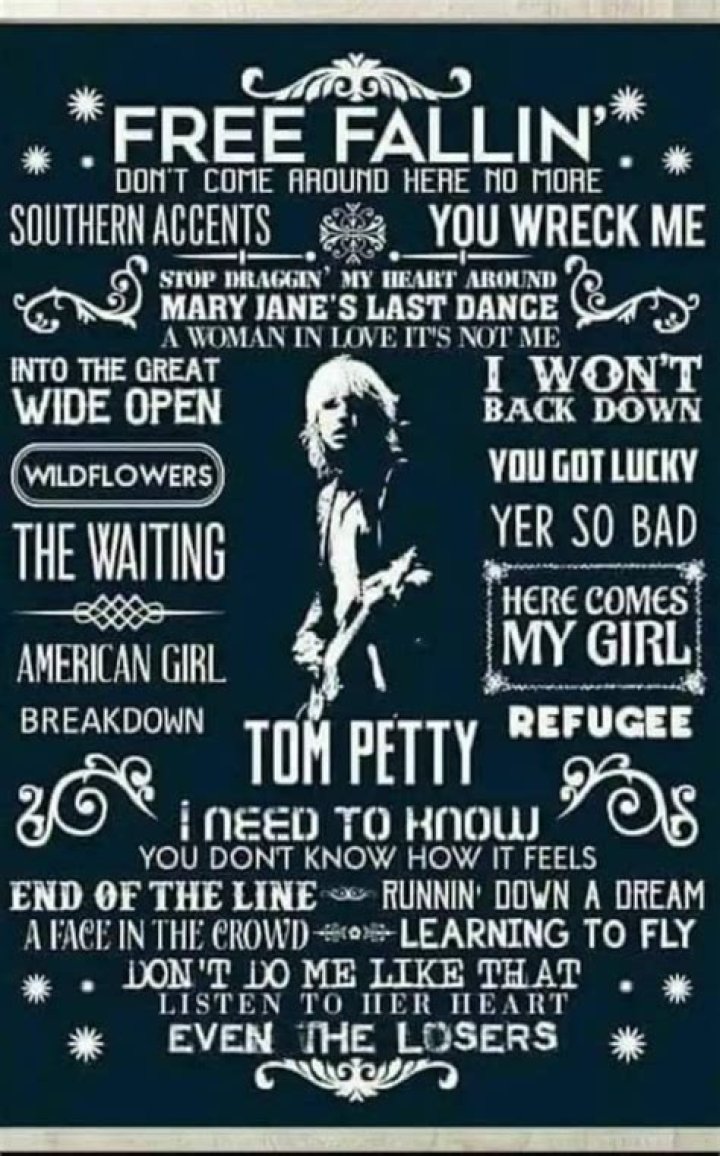 Tom Petty’s
Rebels Lyrics