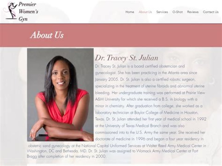 Dr. Tracey (Fisher) St.Julian, MD – Riverdale, GA