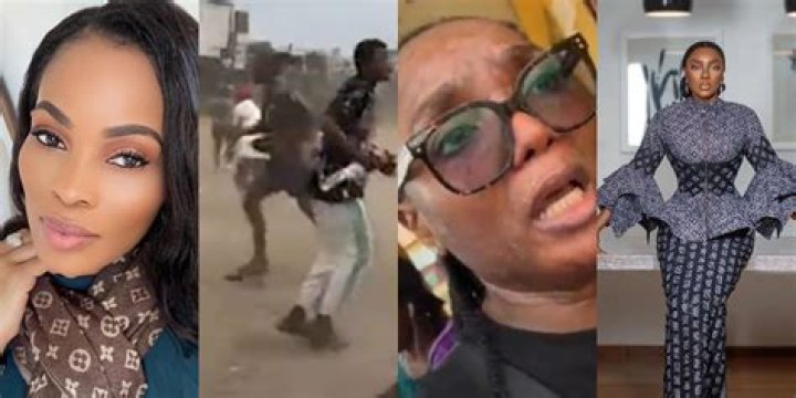 
Uche Jombo Mocks Chioma Akpotha As She Freaks Out On Safari Ride In Dubai 