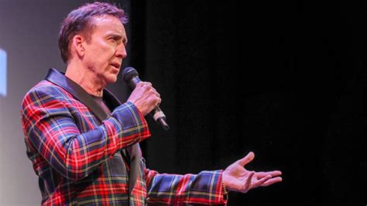 Nicolas Cage compares himself to a tin of shortbread at SXSW red carpet premiere