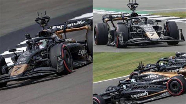 
What car is Brad Pitt driving at Formula 1 Miami GP? 