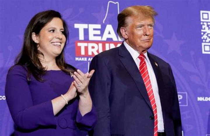 What happened to Elise Stefanik? Did she sell her soul to Donald Trump?